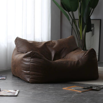 Nordic light luxury lazy sofa beanbag balcony tatami Japanese expression living room armrests single casual sofa chair