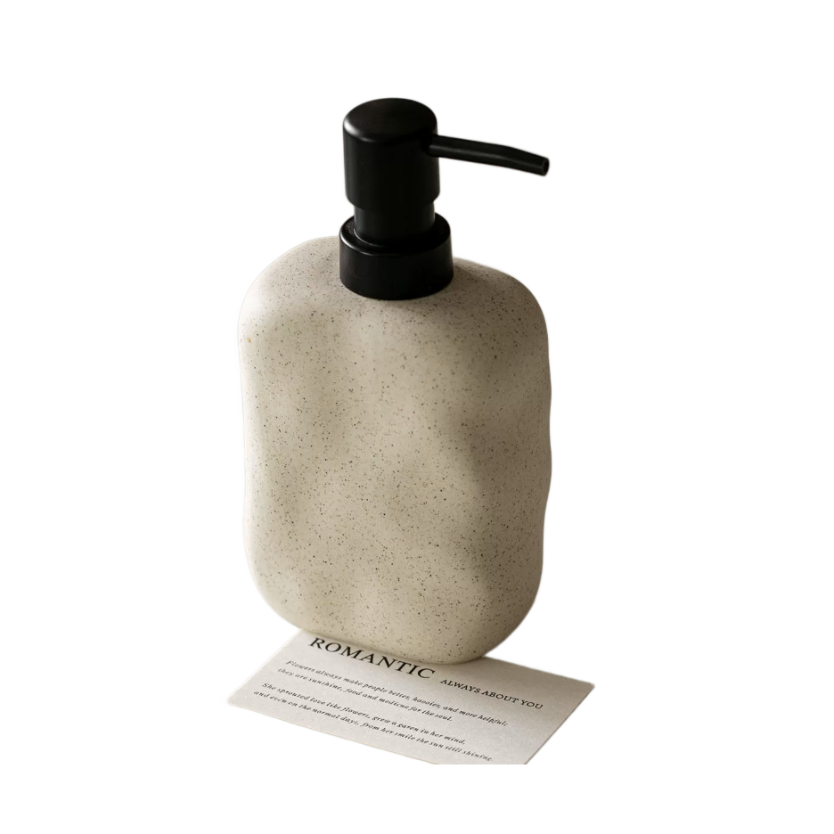 Minimalist Ceramic Soap Dispenser